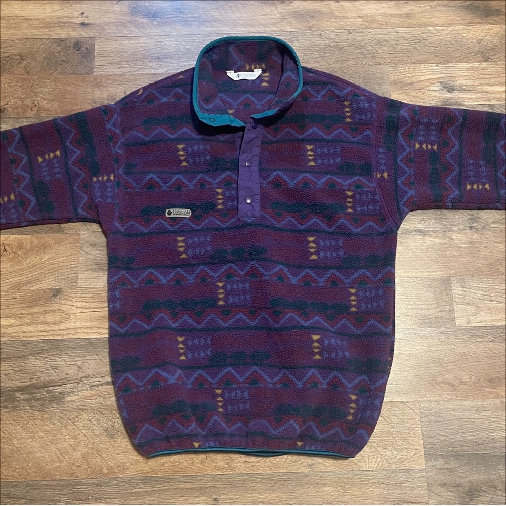 Vintage x Columbia | Quarter Snap Fleece Pullover